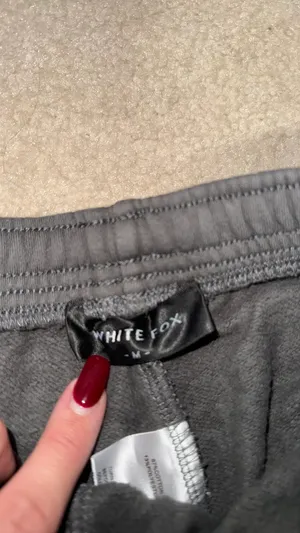 White Fox Sweatpants Boutique Grey thumbnail 4