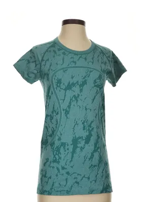 Lululemon Swiftly Tech Short Sleeve Crew Heathered Forage Teal thumbnail 2
