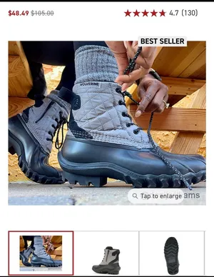 Wolverine Leather Boots thumbnail 5
