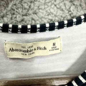 Vintage Y2K Abercrombie & Fitch Bodycon Dress Womens Medium Blue‎ White Striped thumbnail 2