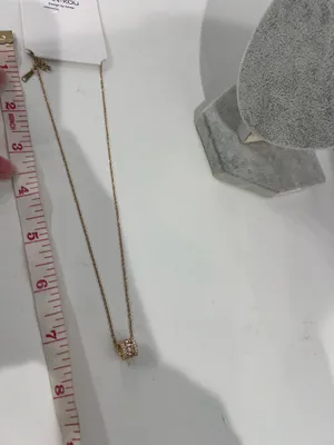 Vintage fashion Square pendant Necklace thumbnail 5