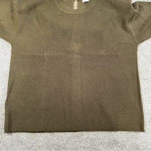 NWT Mango Women’s Crewneck Knit Sweater Longsleeve in Dark Olive S thumbnail 4