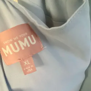 Show Me Your Mumu Bridesmaid Dress XL - Soft Blue Tie Back thumbnail 6