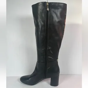 Naturalizer Loving Women's Sz 10M Black Knee High Riding Boots thumbnail 5