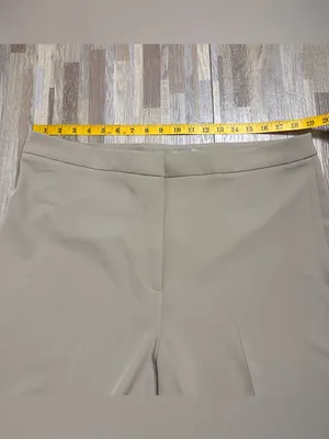 H&M Beige Wide-Leg, High Waist Dress Pants Women’s size 16 thumbnail 4