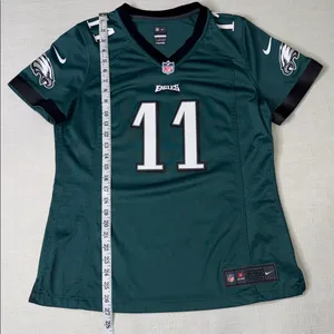 Nike NFL Philadelphia Eagles Carson Wentz #11 On Field Jersey – Women’s L thumbnail 4