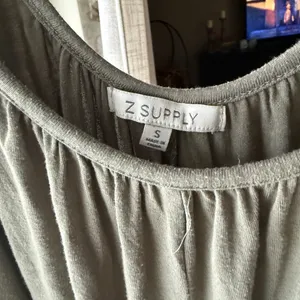 Z Supply Sage Green wide leg jumpsuit thumbnail 6