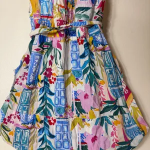 Dress Forum Women's Tropical Floral Mediterranean Print Romper Multi L thumbnail 9