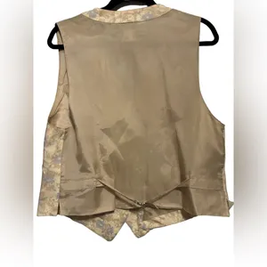 Liz Claiborne Liz sport vintage floral print vest size 14 thumbnail 2