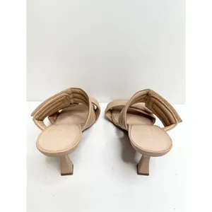 Abound Sandals Womens Size 6 Qarly Heeled Tan Square Toe Slip On Heels‎ thumbnail 6