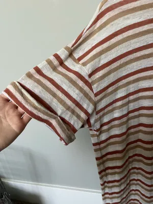 aerie breezy linen t-shirt thumbnail 2