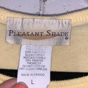 Vintage Pleasant Shade Floral Wheel Graphic Tee Large Yellow Cottagecore‎ Shirt thumbnail 3