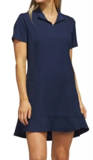 Adidas Ultimate365 Golf athletic Dress Blue Short Sleeve size large thumbnail 1