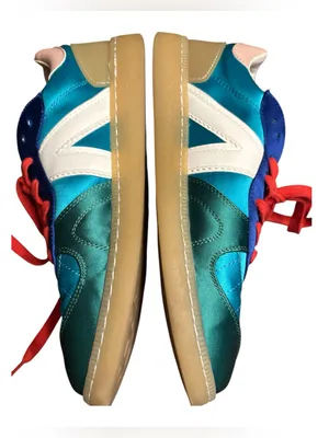 Mia Vesta Sneaker retro teak, green, red Women's Size 9.5 thumbnail 4