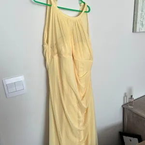 Davids Bridal‎ yellow maxi dress size 20 thumbnail 6