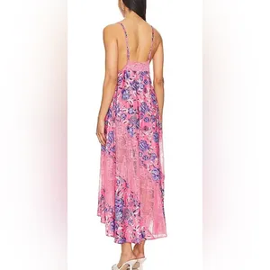 Free People First Date Printed Maxi Slip thumbnail 2