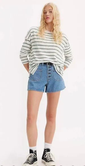 Levi's 80s Mom Shorts thumbnail 1