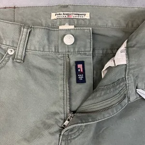Polo Jeans Co Ralph Lauren Pants Women's Size 2 Olive‎ Green thumbnail 5