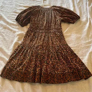 Ulla Johnson Mariana animal print dress fall 400$ boho designer formal revolve thumbnail 6