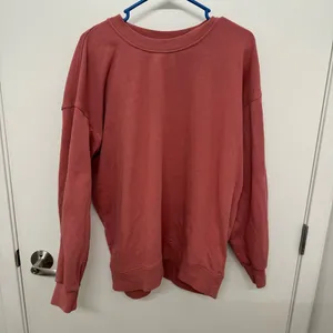 Lululemon Perfectly Oversized Crewneck Pullover Soft Cranberry thumbnail 2