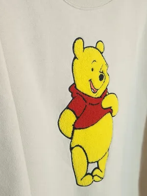 Disney Cream Winnie the Pooh Sweatshirt Crew Neck Size XL thumbnail 3