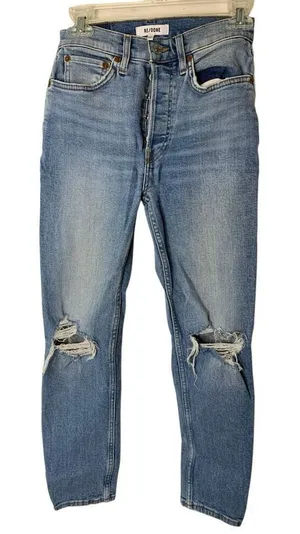 RE/DONE 60s fade jeans women's size 26 thumbnail 1