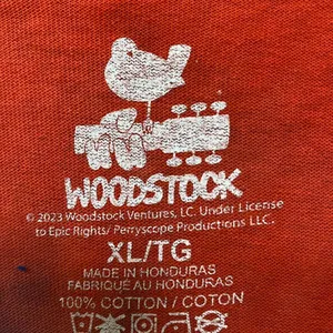 Woodstock Peace Festival tie dye Tshirt size Extra Large thumbnail 4