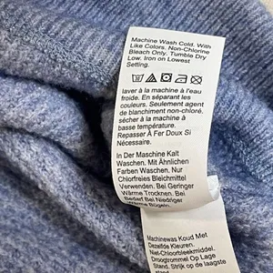 J. Crew | Light Blue Waffle Knit Wool & Alpaca Blend Crewneck Sweater \ Small thumbnail 8