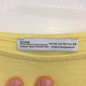 Zara Basic Collection Yellow Top thumbnail 3