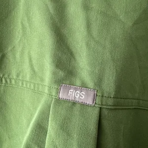 FIGS Technical Collection Rafaela Oversized‎ Green Scrub Top 4X thumbnail 4