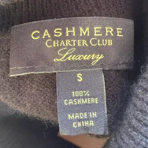 Charter Club Turtleneck Sweater S Black 100% Cashmere Luxury Knit Minimalist thumbnail 6