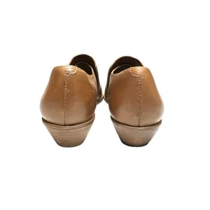 Bernardo Women’s Cognac Brown Ankle Bootie Slip On Pointed Toe Size 7.5‎ Cottage thumbnail 5