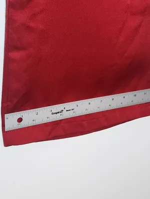 Lulus Red Satin Wide Leg Pants Size Medium NWT thumbnail 12