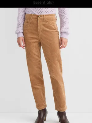 LOFT Gold Straight Leg Ankle Length Corduroy Pants thumbnail 9