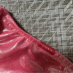 Doll Pink Cosmic Shimmer Triangle Swimwear Top Size Large‎ thumbnail 3