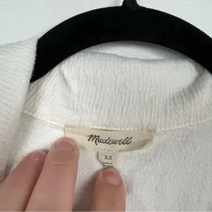Madewell Short Sleeve Button Up‎ Shirt Sz XS thumbnail 4