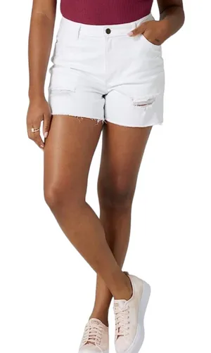 Wrangler🦎Women's 4" Fray Jean Short🌵 thumbnail 1