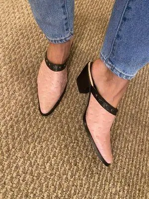 Vadducci Pink Kitty Heels thumbnail 2