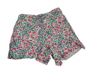 J.Crew Floral Linen‎ Viscose Blend Shorts Size 8 Multi Color Re-Imagined CG689 thumbnail 1