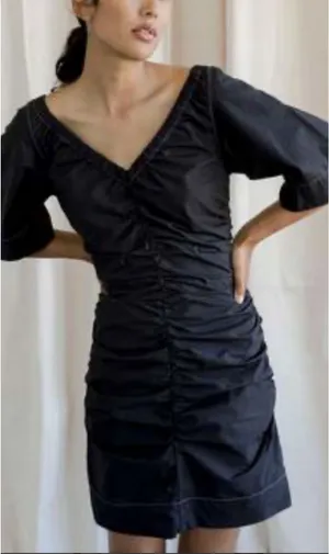 Ganni rouge dress size 36 NWT thumbnail 1