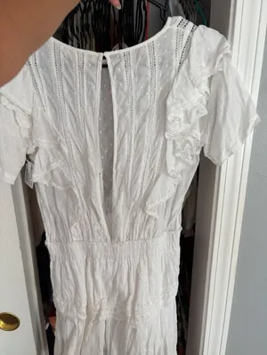 Love Shack Fancy Dress Mini white thumbnail 2