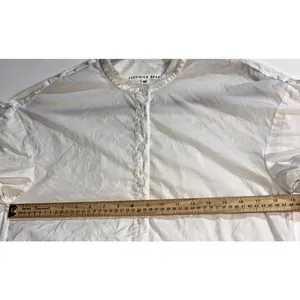 Veronica Beard Business Career Minimalist Designer White Button Down Blouse 6‎ thumbnail 10