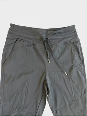 Size L (Tall) Halara High Waisted Drawstring Side Pocket Plain Jogger Pants thumbnail 5