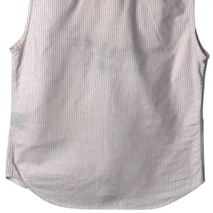 Ralph Lauren Sport 100% Cotton Flesh Pony Pink‎ White Stripe Tank Top Rodeo 6 thumbnail 9