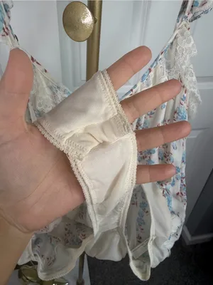 Intimately Free People Take It Away Floral Lace Thong Bodysuit Ivory L thumbnail 7