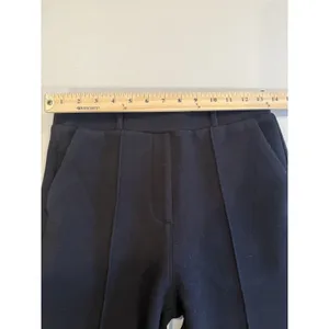 NEW OGL Pants Small Black Wide Leg Stretch Office Minimal Quiet Luxury Travel thumbnail 7