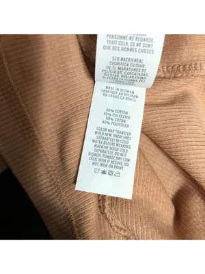 Aerie Womens Ribbed Tank Top Peach Pink Size S thumbnail 4