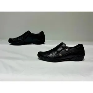 Taos black leather comfort loafers Size 8.5 thumbnail 4