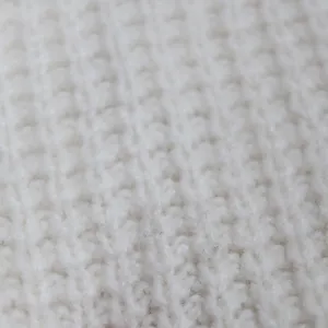 Lauren Ralph‎ Lauren Black Label Wool Cream Waffle Knit Turtleneck Sweater XL thumbnail 6