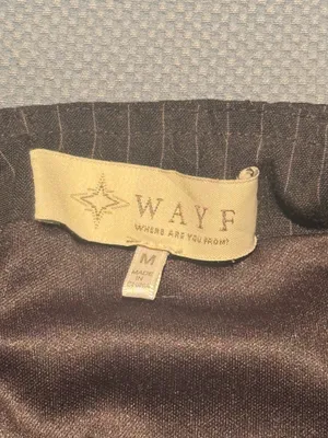 WAYF berkley pinstripe top thumbnail 4